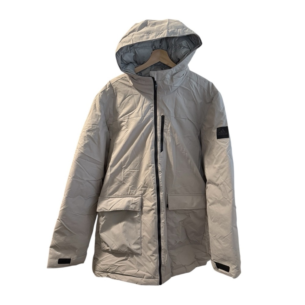 Adidas Tech Puffer Jacket with Detachable Fur